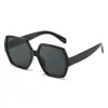 Nuevas Gafas de Sol Retro de Marco Grande y Forma Polygonal, Versátiles para el Trayecto Diario, Bloqueo de Color, Imprescindibles para Actividades al Aire Libre