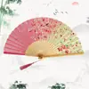 Abanico Plegable Tradicional para Hombres y Mujeres, Abanico de Danza Clásica, Fotografía de Performance de Disfraces, Accesorios Hanfu, Abanico Plegable Hecho a Mano Estilo Chino