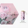 Sombrilla Portátil Seleccionada Cuidadosamente para Mujeres Protección Solar Protección UV Bolsillo Sombrilla al por Mayor para Sol y Lluvia Plegable Portátil