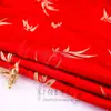 Tela de Brocado Floral Hoja de Bambú para Hanfu, Tela Jacquard de Estilo Chino Tradicional para Cheongsam, Tela Estampada China Tradicional para Cheongsam y Traje Tang