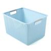 Cesta de almacenamiento de ratán, cesta de almacenamiento grande de plástico PP, cesta hueca para dormitorio, cesta de almacenamiento de juguetes para niños, suministros de almacenamiento al por mayor