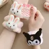Pulsera absorbente impermeable y a prueba de humedad de dibujos animados para lavarse la cara, muñequera absorbente de sudor para lavar los platos