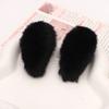 Orejas de Conejo de Poliéster Doble Cara Materiales DIY para Hacer Abanicos de Mano, Accesorios Hechos a Mano, Suministros DIY de Orejas de Conejo Decorativas