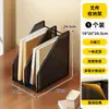 Suporte para pastas de arquivo, suporte de mesa para livros, suporte para colocação de documentos, organizador de mesa de escritório, armazenamento e organização de dados de arquivo