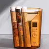Lixeira para Sala de Estar, Uso Doméstico, Luxo Leve, Transparente, para Banheiro, Vaso Sanitário, Cozinha, Mesa, Escritório, Porta-Lixo, Cesto de Armazenamento para Quarto