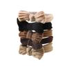 Lazo Transfronterizo Hecho a Mano de Alta Elasticidad para Coleta, Cuerda para el Cabello Coreana de Gama Alta, Goma Elástica para el Cabello, Accesorio para el Cabello