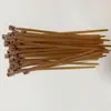 Laço de bola manual auto-travante de nylon colorido feito à mão DIY plástico saco de amarração tira de fecho ferramenta outro nenhum