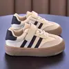 Zapatos de entrenamiento infantiles de piel genuina 2026 primavera y otoño nuevos zapatillas para niños de suela blanda zapatillas para bebé zapatos casuales para niñas