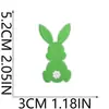 Adesivos de Tecido Bordados de Coelho Colorido de Páscoa Coelho Patch de Decoração para Bolsa de Vestido de Feriado Etiqueta Bordada em Computador