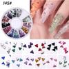 Nueva broca de uñas joyería Disco 14 cuadrícula remache mixto joyería de diamantes perla diamante color diamante diamante decorativo para uñas