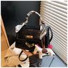 Bolso Kelly de Piel de Cocodrilo de Alta Gama Transfronterizo Modelo Nuevo 2026 Bolso de Mano para Mujer con Bufanda de Seda Texturizada, Bolso Cruzado de Hombro Único para Mujer
