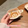Chibi Maruko-Chan Louça Criativa para Casa Tigela Desenho Animado Fofa Tigela de Arroz para Bebê Conjunto de Tigela e Prato de Cerâmica de Alto Valor