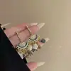 Pendientes Étnicos Estilo Retro con Borlas de Nube, Nuevo Estilo Chino, Tendencia Nacional, Diseño Largo, Nicho, Gama Alta, Lujo Ligero, Joyería para Orejas Premium