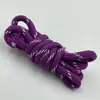 Cordão de Corda Trançada de Poliéster de 5 mm, Corda Trançada Colorida Feita à Mão, Cordão de Fechamento Paracord, Cordão para Chapéu