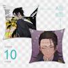 Almohada de Anime Jujutsu Kaisen Gojo Satoru Yuji Itadori Almohada Cojín Doble Cara Regalo Promocional Dropshipping