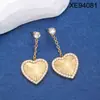 Collar Colgante de Acero de Titanio de Lujo Chapado en Oro con Diseño de Trébol de Cuatro Hojas y Corazón de Mariposa para Mujer, Cadena para Clavícula de Moda Versátil