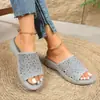 Sandalias Casuales Cómodas Ligeras de Tira Única para Mujer, Modelo Nuevo Primavera 2026, Talla Grande, Talla Única