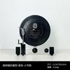 Reproductor de Discos de Vinilo Retro de Lujo Moderno Modelo/Pieza Decorativa para Casa Modelo y Oficina de Ventas Regalo