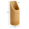 Espátula de madera Utensilios de cocina de madera Cuchara de madera Cocina Cuchara sopera de madera Sartén antiadherente Juego de espátula Espátula de mango largo Herramientas de cocina que se pueden bajar