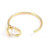 Pulsera de Apertura de Perlas de Amazon Transfronteriza Moda Commuter Apertura Pulsera Ajustable