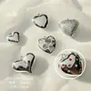 Perro Globo Electrochapado en Acrílico Forma de Corazón Hecho a Mano Materiales de Amor Materiales para Joyería DIY Accesorios Colgantes para Cadena de Teléfono Bolsos