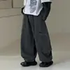 Calça de Outono para Meninos 2026 Primavera/Outono Novo Estilo Roupas de Outono para Crianças Calças de Perna Curva Calças para Crianças Médias e Grandes Roupas Infantis da Moda Calças Longas
