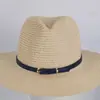 Sombrero Transfronterizo Estilo Étnico Retro con Cubierta de Sombrero de Paja Correa de Sombrero de Vaquero Accesorios de Correa Especiales Encaje Decorativo Retro