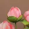 2 Buquês de Flores de Peônia Artificiais de Alto Padrão para Decoração de Cenário, Peônias Realistas e Luxuosas para Uso em Casamentos