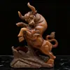 Creativos Adornos para Botellero de Vino Tinto del Zodiaco para el Hogar Estilo Moderno Artesanías Adornos Adornos para Gabinete de Vino de Sala de Estar
