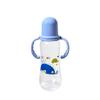 Biberón Curvo para Bebé de 250 ml con Asa para Recién Nacidos de 0 a 6 Meses, Biberón para Bebé de PP de Grado Alimenticio, Venta al por Mayor Personalizada