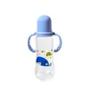 Biberón de PP para bebé de 250 ml con asa, vaso para alimentación de recién nacidos de 0 a 6 meses, biberón de PP para bebé hecho a medida disponible para venta al por mayor