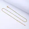 Collar Transfronterizo Europeo y Americano de Acero de Titanio Electroplateado que No se Desvanece, Cadena Redonda de Hueso de Serpiente para la Clavícula, Sensación de Lujo Ligero de Alta Gama, Accesorio Versátil Unisex