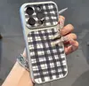 Funda de Teléfono Cuadros Americanos para iPhone 16 Pro Max Apple 17 Funda de Teléfono Galvanizada Cambio Instantáneo Protección de Carcasa Blanda