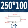 Acero Inoxidable 304 Abrazadera Rectangular Cable de Puente Ingeniería Fotovoltaica Canaleta para Cables Abrazadera de Tubo Abrazadera para Manguera Tubo Cuadrado Hebilla Fija