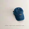 Gorras Infantiles Primavera y Otoño Estilo Delgado Retro Coreano Gorra de Béisbol de Mezclilla para Niños y Niñas Gorra de Béisbol Linda con Protección Solar