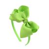 Diadema para el cabello de niños de 4 pulgadas estilo europeo y americano, accesorios para el cabello, lazo retorcido, diadema hecha a mano, nuevo, caliente 675