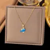 Moda Estilo Coreano Nueva Cadena para Clavícula de Cintura Pequeña Collar de Lujo Ligero Nicho Collar Versátil para Cuello Collar