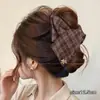 Pinza Triangular para el Cabello con Estampado de Leopardo Estilo Coreano para Mujer, Modelo Nuevo de Alta Gama 2026, Pinza de Tiburón Grande para la Parte Posterior de la Cabeza, Accesorio para el Cabello de Primavera y Verano