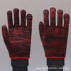 Guantes de gasa gruesos de algodón nailon gris-negro resistentes al desgaste y a la suciedad protección para el trabajo laboral guantes de protección laboral