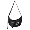 2023 Nueva Bolsa de Herramientas de Nylon Moda Japonesa Casual Bolso Cruzado de Bollo Unisex Estudiantes Universitarios Bolsa de Clase