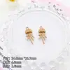 Coleção de Pingentes Esmaltados de Água-viva Oceano Corrente de Celular Brincos Colar Pulseira Acessórios de Joias Coloridos