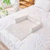 Superventas Transfronterizos Color Sólido Simple Mascota Suave Cama para Perro Alfombra de Felpa Cuadrada Cama para Mascotas Gato y Perro Alfombrilla Suministros para Mascotas