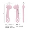 Acero inoxidable 316 vajilla infantil cuchillo tenedor cuchara alimentación para bebés cuchara auxiliar para comida cuchillo para comida occidental traje portátil para exteriores