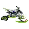Motos de Nieve Pequeñas Mars 125cc Trineo con Pista de Nieve Vehículo de Playa ATV Motocicleta Todoterreno