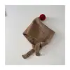 Chapéu de Inverno Infantil Estilo Coreano com Orelhas de Pom Pom e Proteção Auricular Bebê Fofo Espesso à Prova de Vento Proteção Auricular Chapéu Atacado