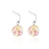 Venta Caliente Transfronteriza de Amazon Pendientes de Flores Secas Estilo Bosque Pendientes de Flores Secas de Resina Fábrica Venta al por Mayor Flores