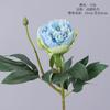 Flor artificial de peonía dinámica única, decoración del hogar de alta gama, tela de seda para boda, flor falsa de peonía de loto, venta al por mayor