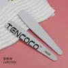 Lima de manicura gris de alta calidad para manicurista profesional, lima de esponja para limar uñas finas, lima de uñas de doble cara, se puede lavar repetidamente