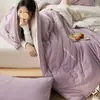 Maternidad y Bebé Grado A Cifrado Todo Algodón Tejido Algodón Primavera y Otoño Colcha Persona Perezosa Lavable a Máquina Cuatro Estaciones Núcleo de Colcha Súper~ Suave Algodón Puro Invierno