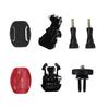 Aplicable a gopro perro de montaña Dajiang cámara deportiva traje base para casco accesorios soporte para casco juego de siete piezas